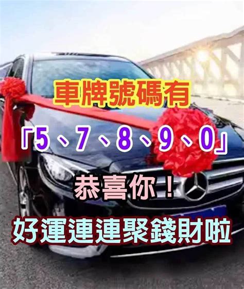 招財車牌號碼|有車的人注意！車牌有「這5大數字」註定聚錢財，好運連連擋不。